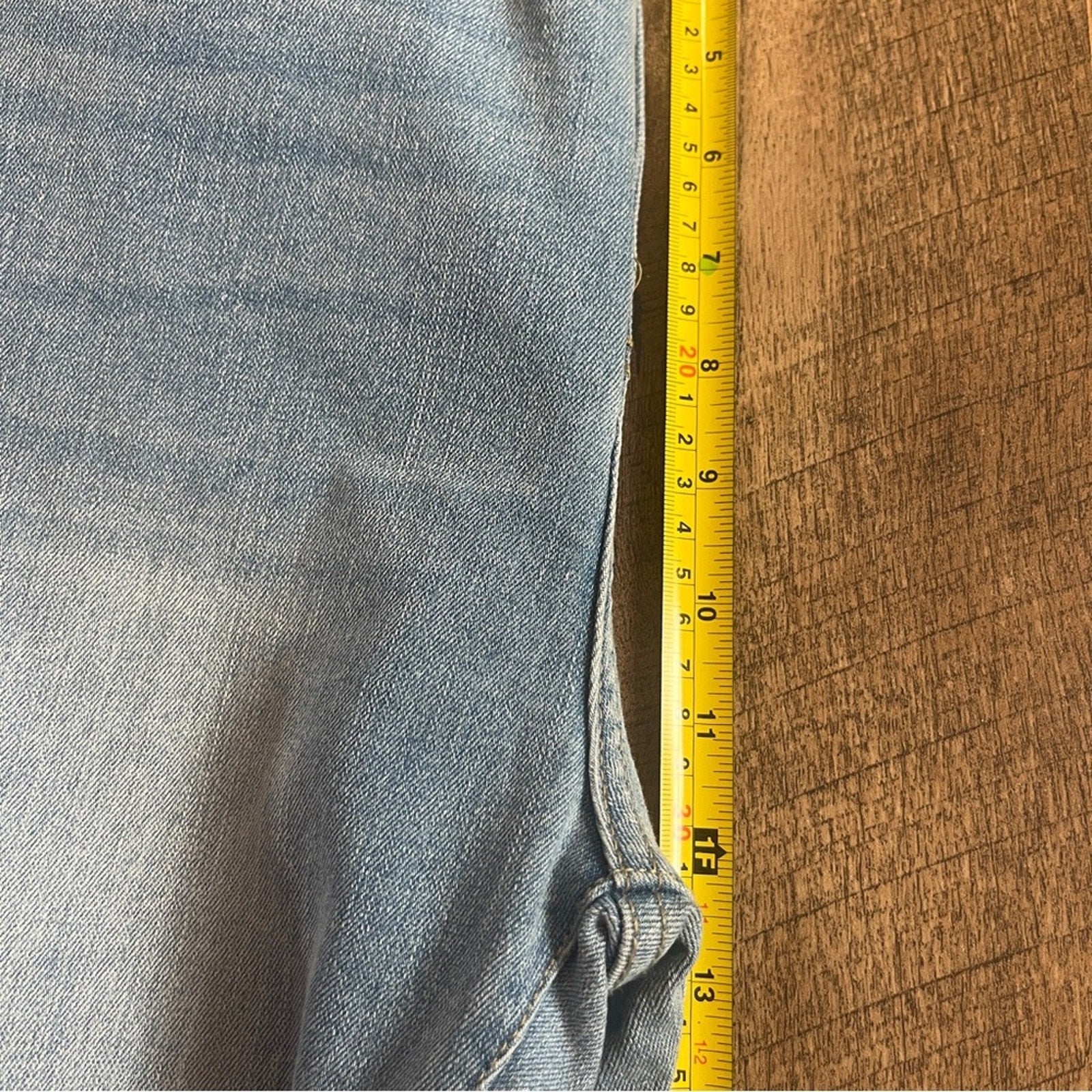 Simple Society Super High Rise Flare Jeans Juniors Size 7 Premium Fabric Modern