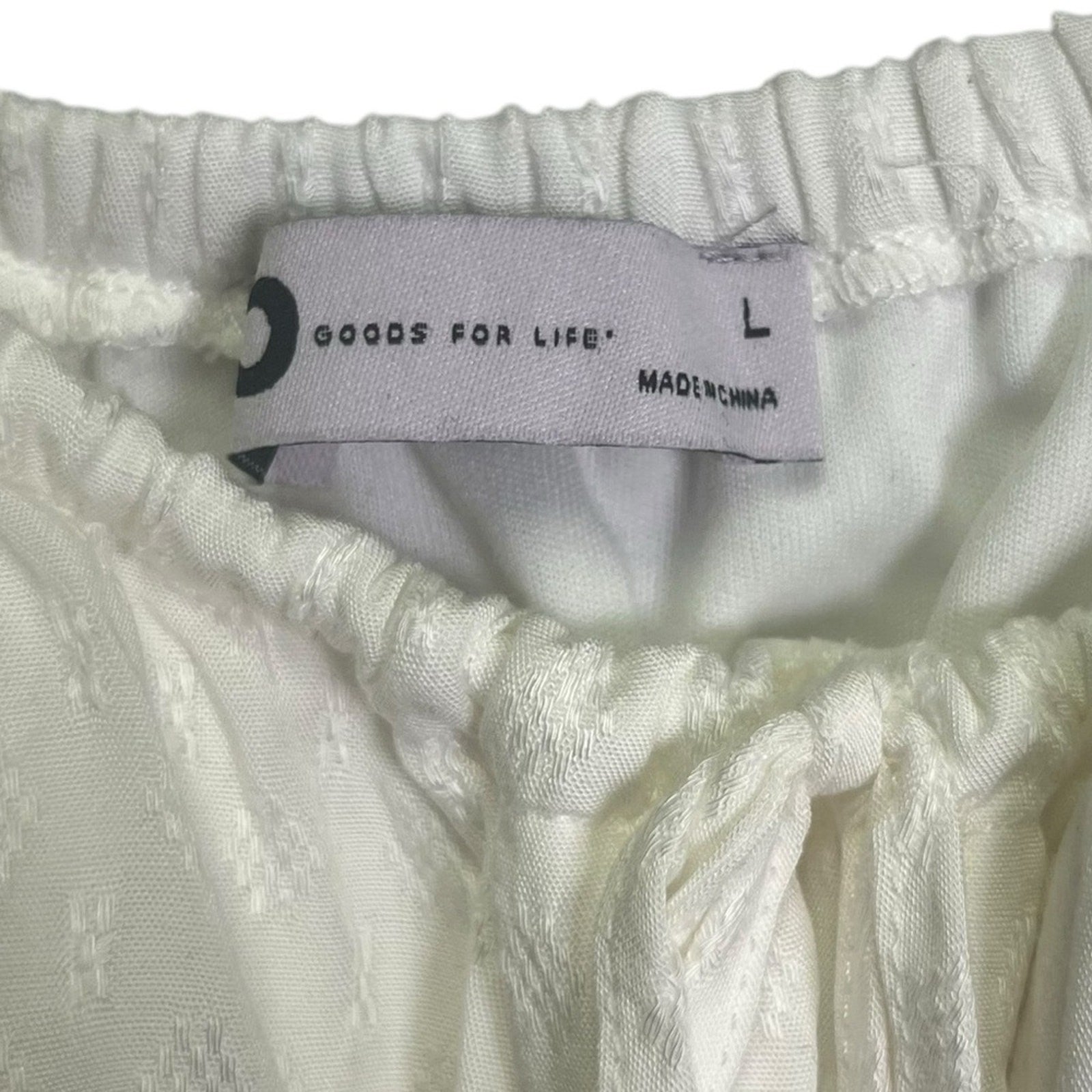 SO Dress Womens Large White Off Shoulder Open Side Rehearsal Dinner Relaxed NWT