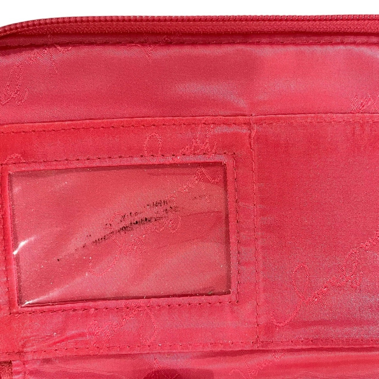 Vera Bradley Pink Zip Around Wallet Large Quilted Credit Card Money Pockets