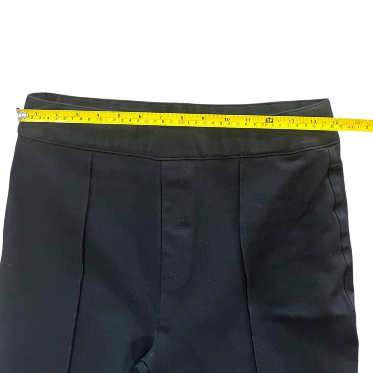SPANX Womens Pants Size XL Black Pull On Smooth Perfect Fit High Rise Flare