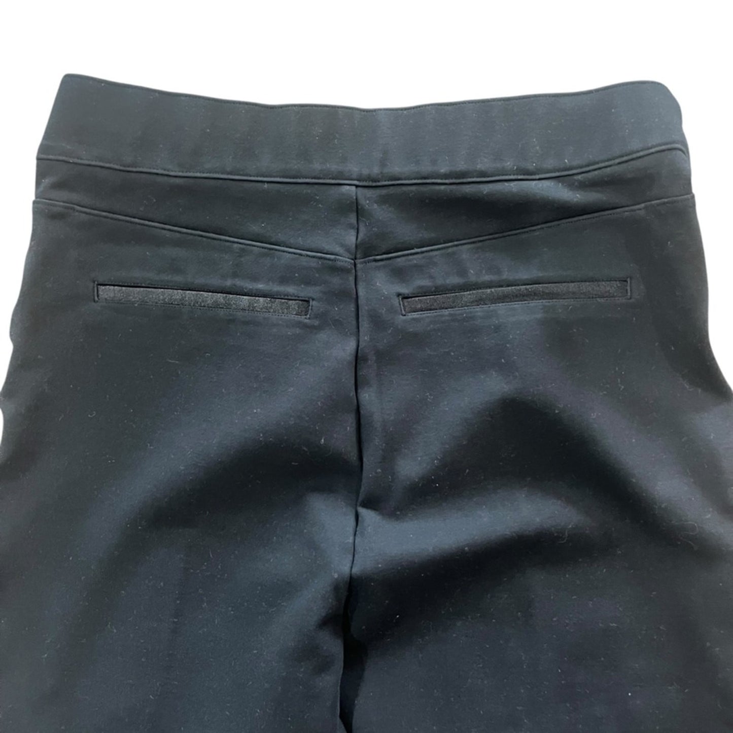 SPANX Womens Pants Size XL Black Pull On Smooth Perfect Fit High Rise Flare