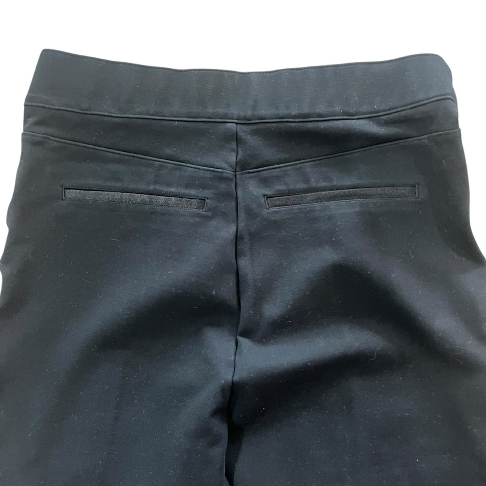 SPANX Womens Pants Size XL Black Pull On Smooth Perfect Fit High Rise Flare