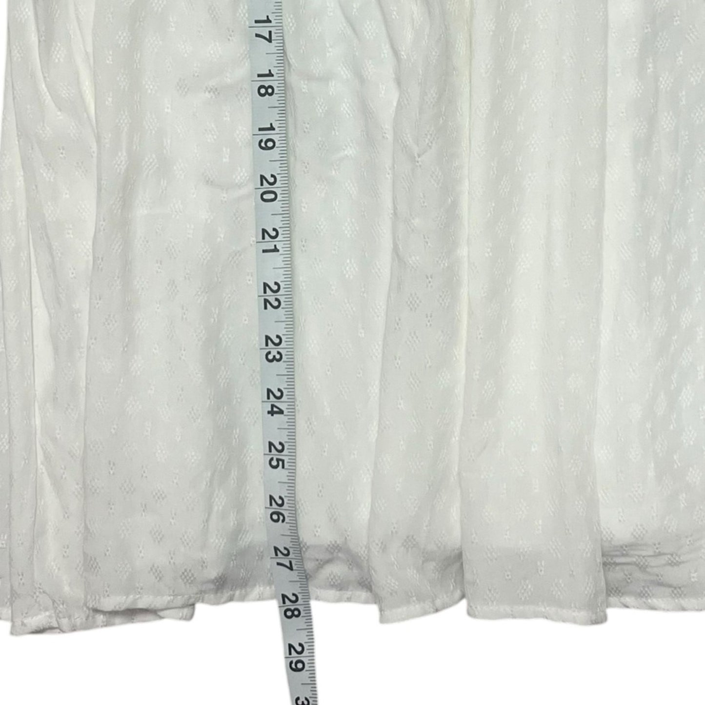 SO Dress Womens Large White Off Shoulder Open Side Rehearsal Dinner Relaxed NWT