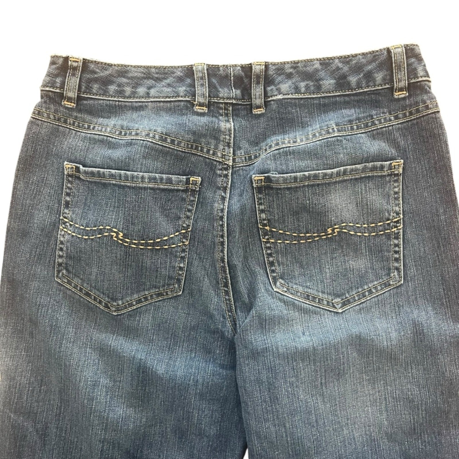 Talbots Petites Jeans Womens Size 6 Stretch Cotton Medium Wash Simple Basic