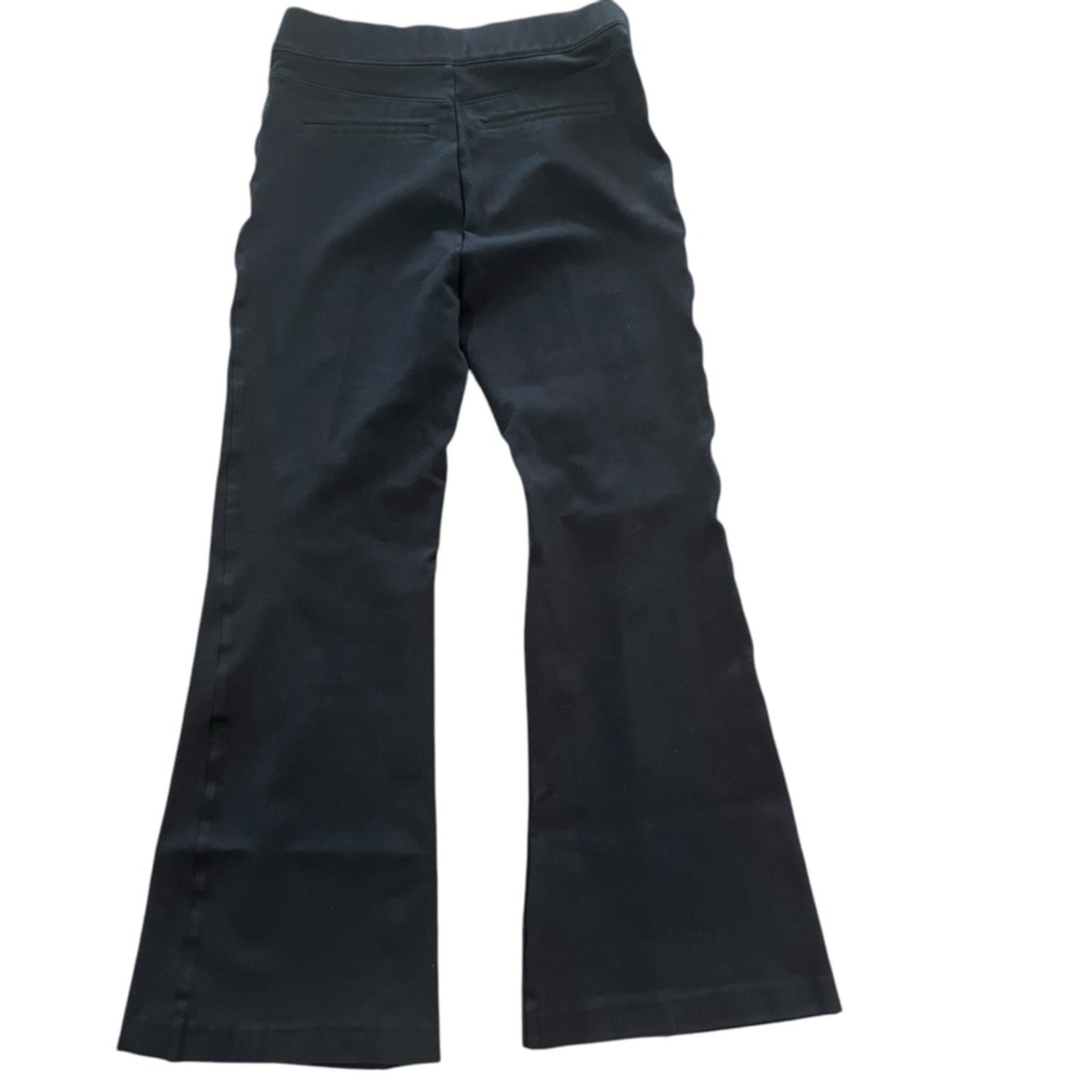 SPANX Womens Pants Size XL Black Pull On Smooth Perfect Fit High Rise Flare