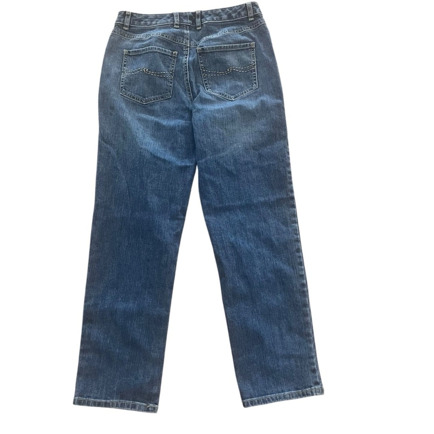Talbots Petites Jeans Womens Size 6 Stretch Cotton Medium Wash Simple Basic