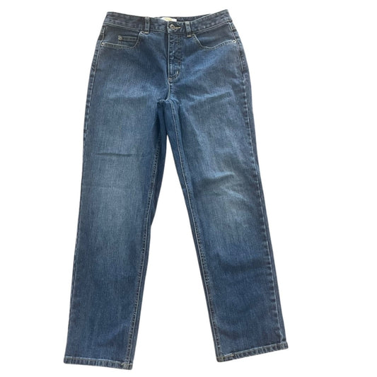 Talbots Petites Jeans Womens Size 6 Stretch Cotton Medium Wash Simple Basic